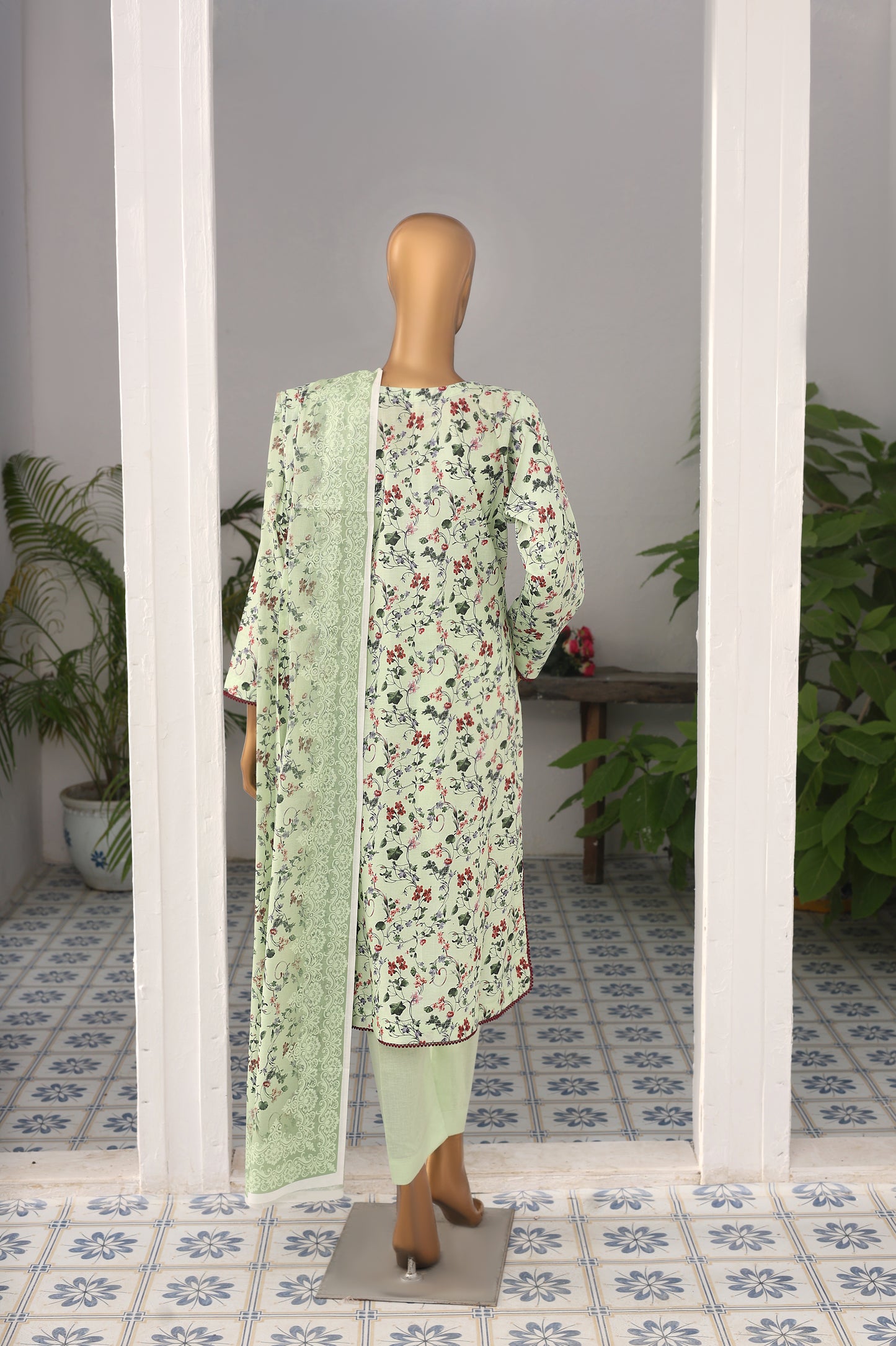 3 Piece - Bareeza Digital Cotton By Al Tawakkal Fabrics