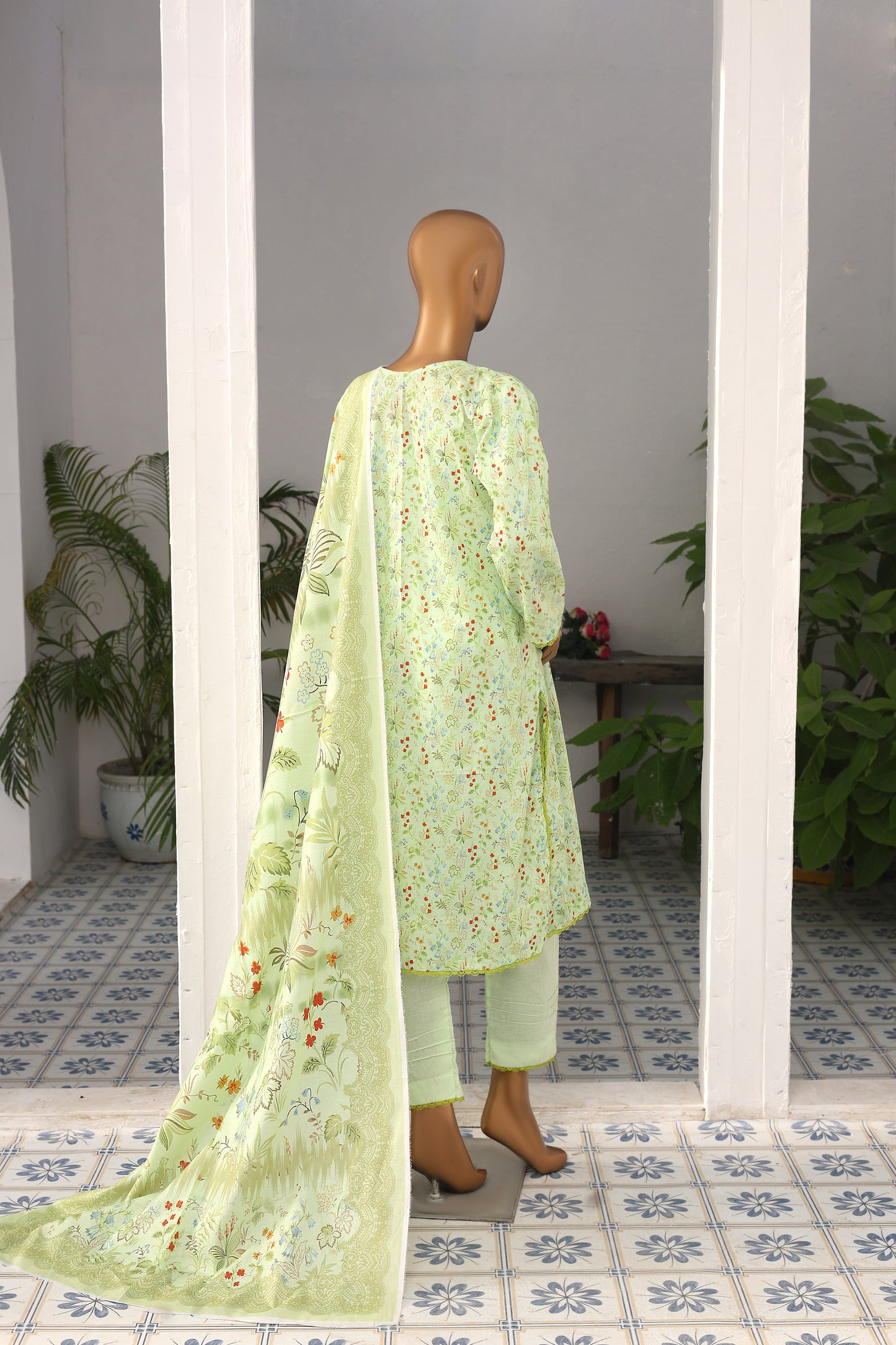 3 Piece - Bareeza Digital Cotton By Al Tawakkal Fabrics