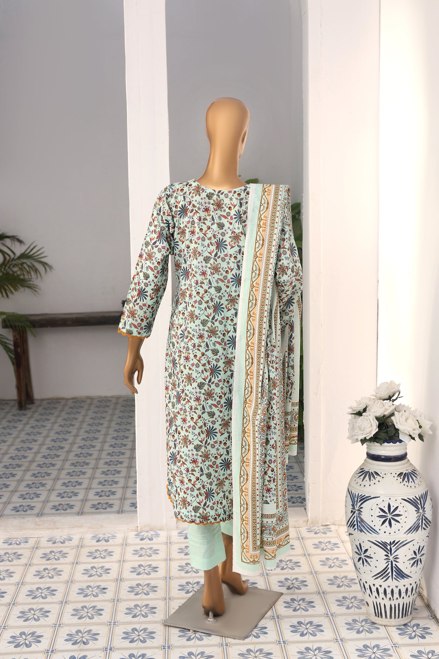 3 Piece - Bareeza Digital Cotton By Al Tawakkal Fabrics