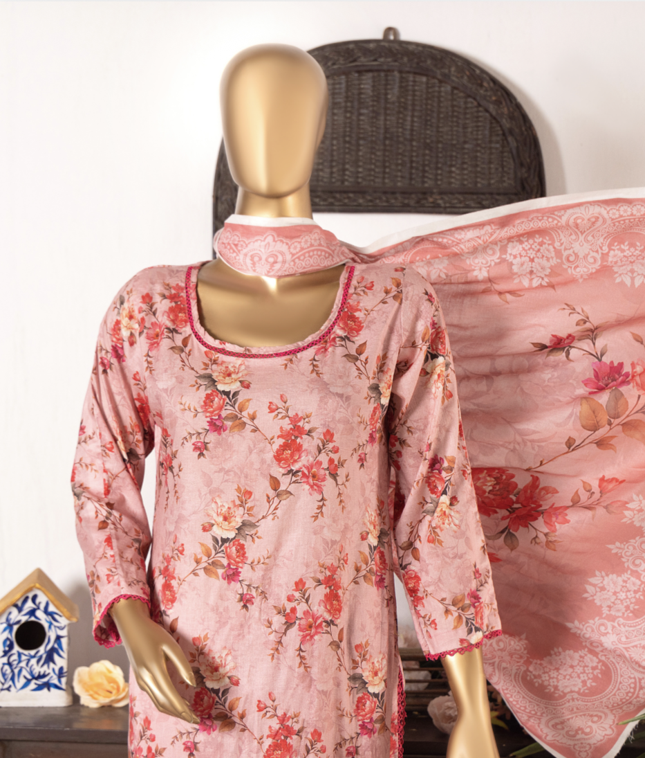 3 Piece - Bareeza Digital Lawn By Al Tawakkal Fabrics