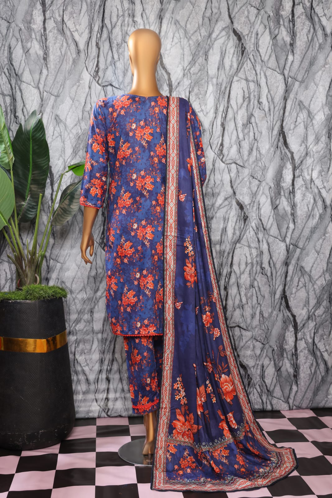 3 Piece - Bareeza Digital Cotton By Al Tawakkal Fabrics