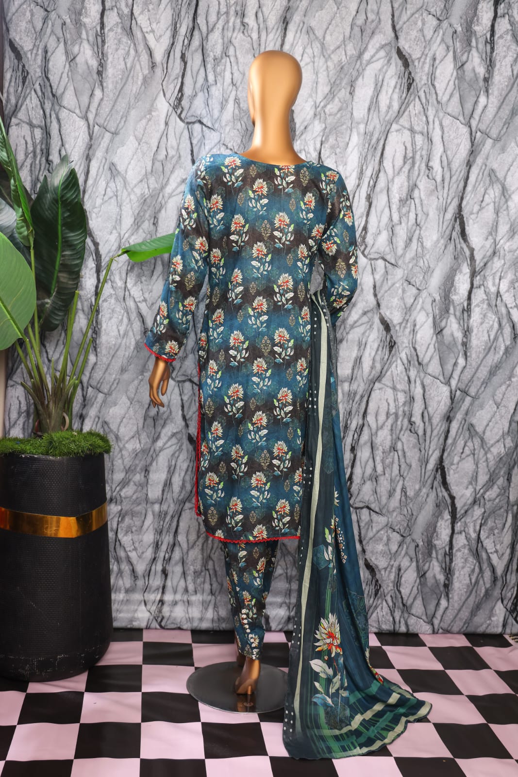 3 Piece - Bareeza Digital Cotton By Al Tawakkal Fabrics