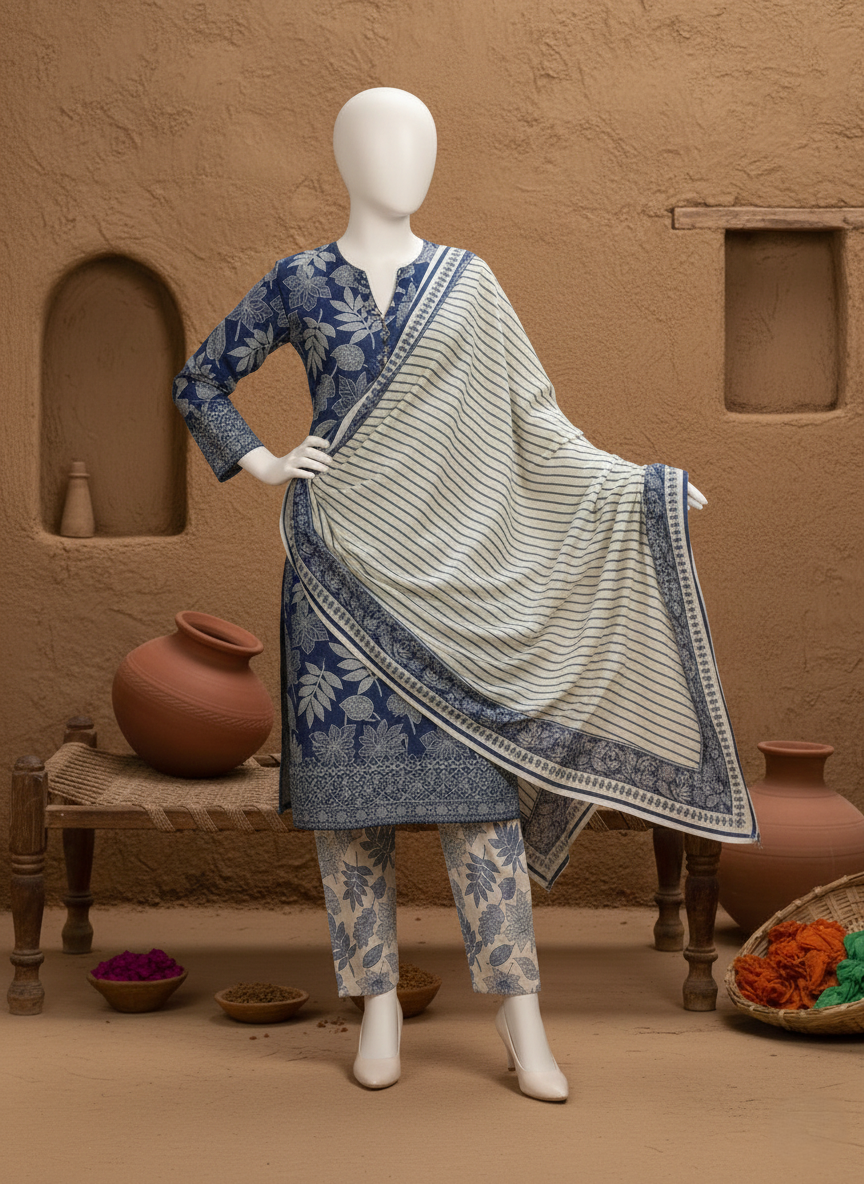 3 Piece - Bareeza Digital Lawn By Al Tawakkal Fabrics