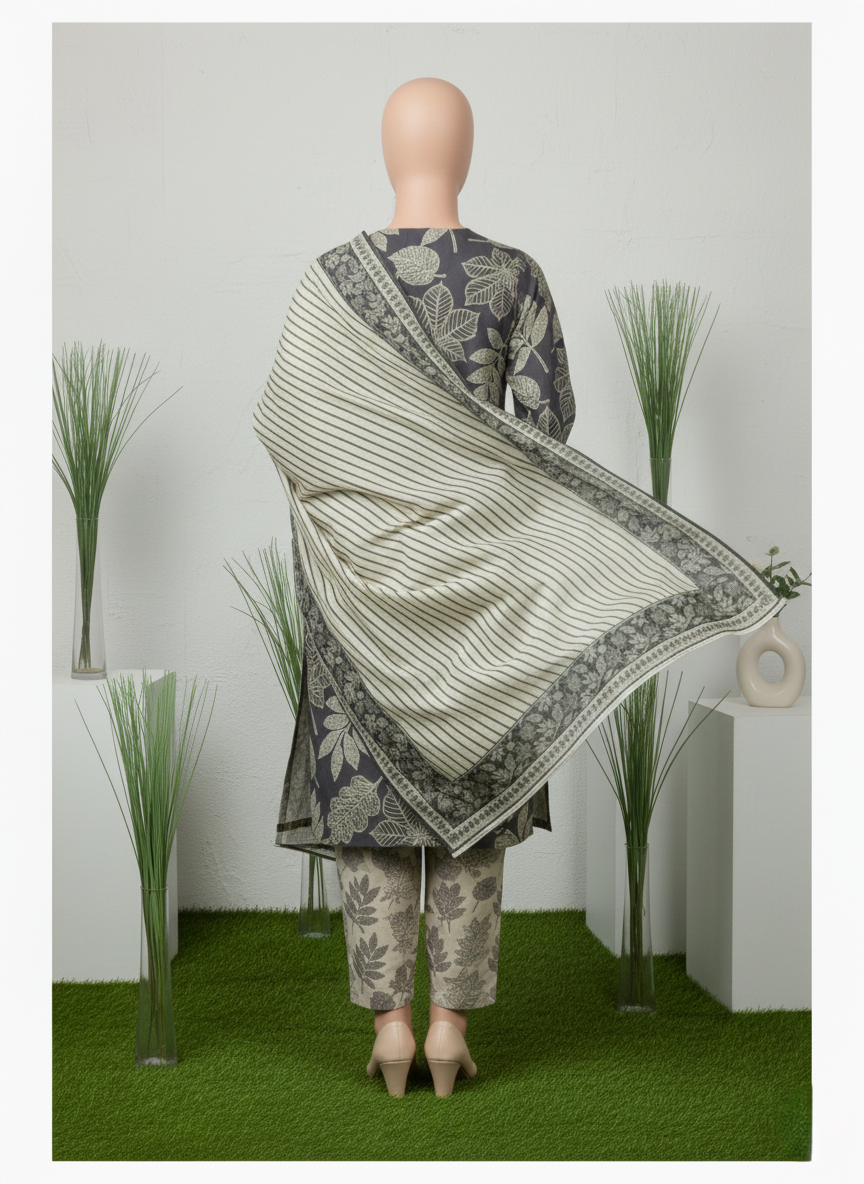 3 Piece - Bareeza Digital Lawn By Al Tawakkal Fabrics