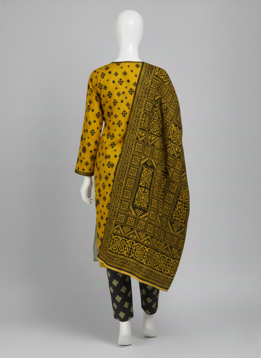3 Piece - Bareeza Digital Lawn By Al Tawakkal Fabrics