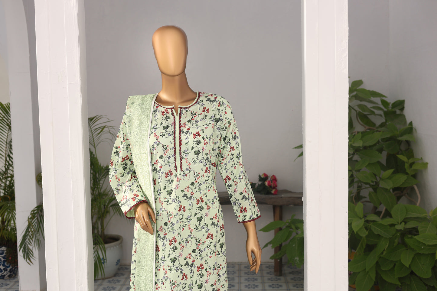 3 Piece - Bareeza Digital Cotton By Al Tawakkal Fabrics