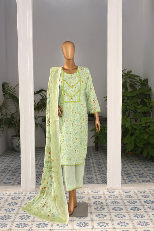 3 Piece - Bareeza Digital Cotton By Al Tawakkal Fabrics