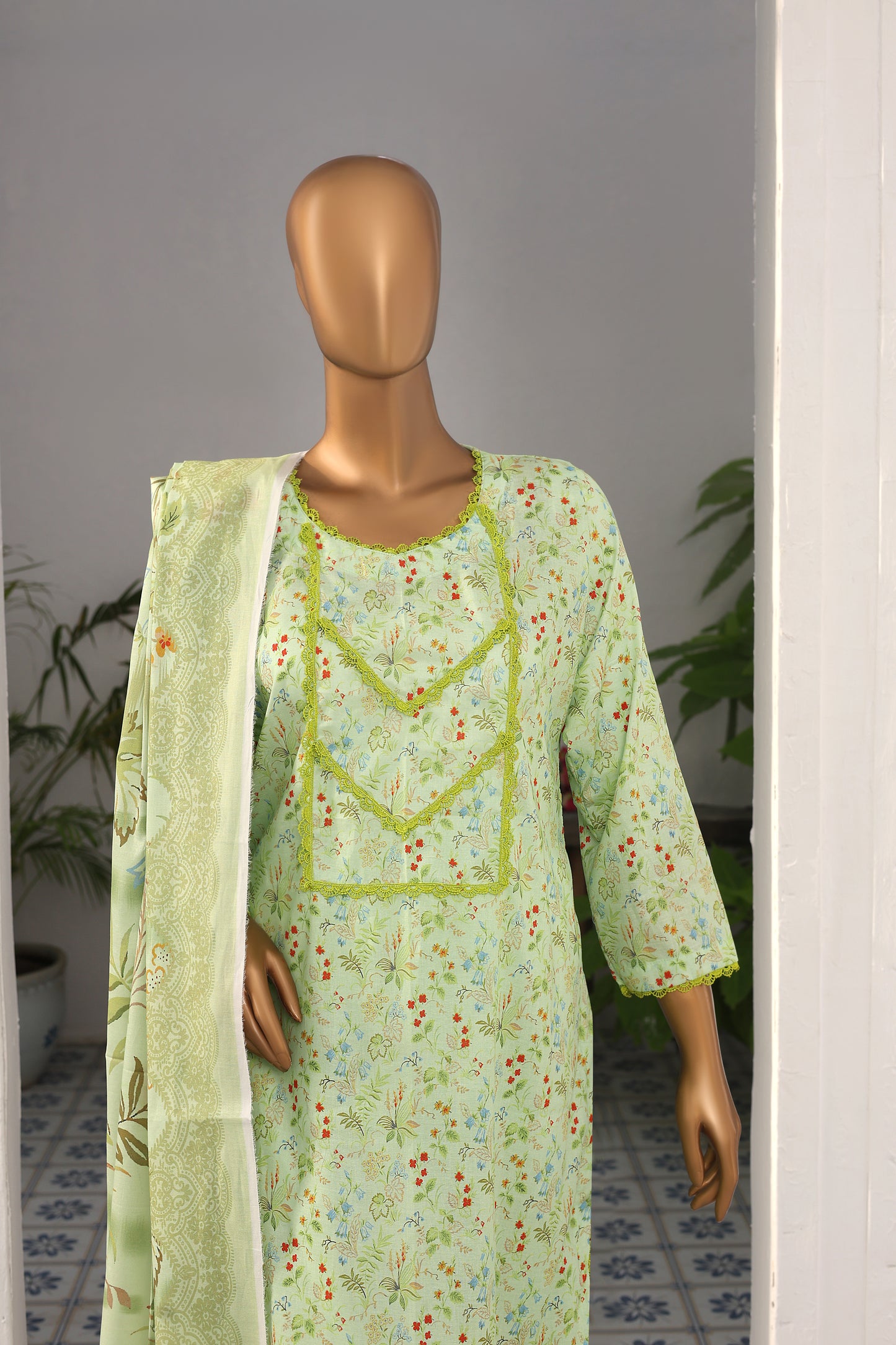 3 Piece - Bareeza Digital Cotton By Al Tawakkal Fabrics