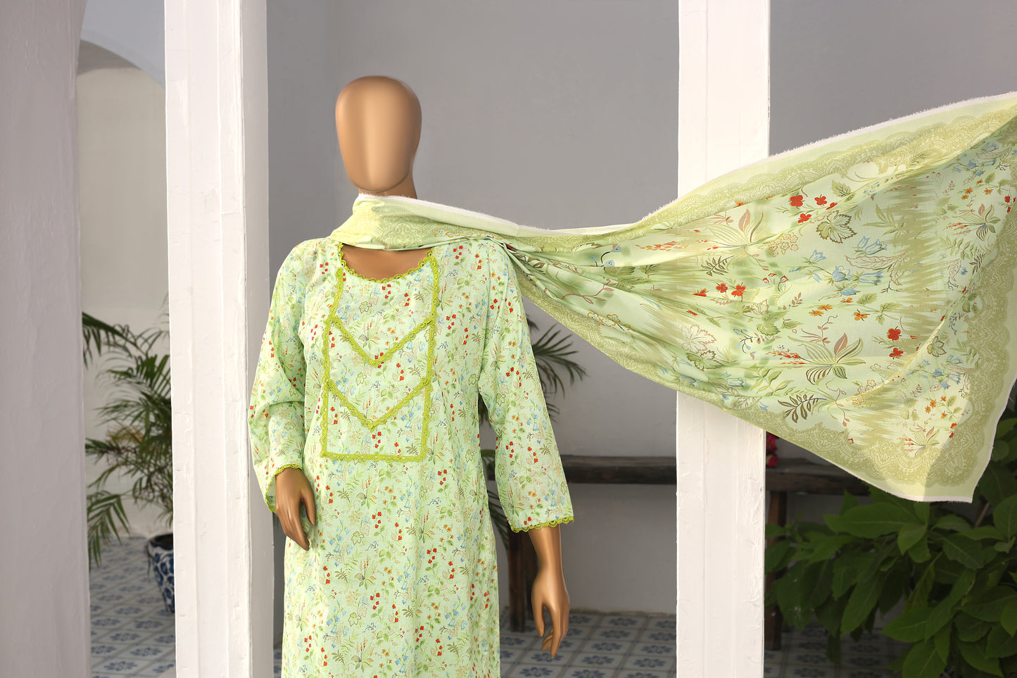 3 Piece - Bareeza Digital Cotton By Al Tawakkal Fabrics