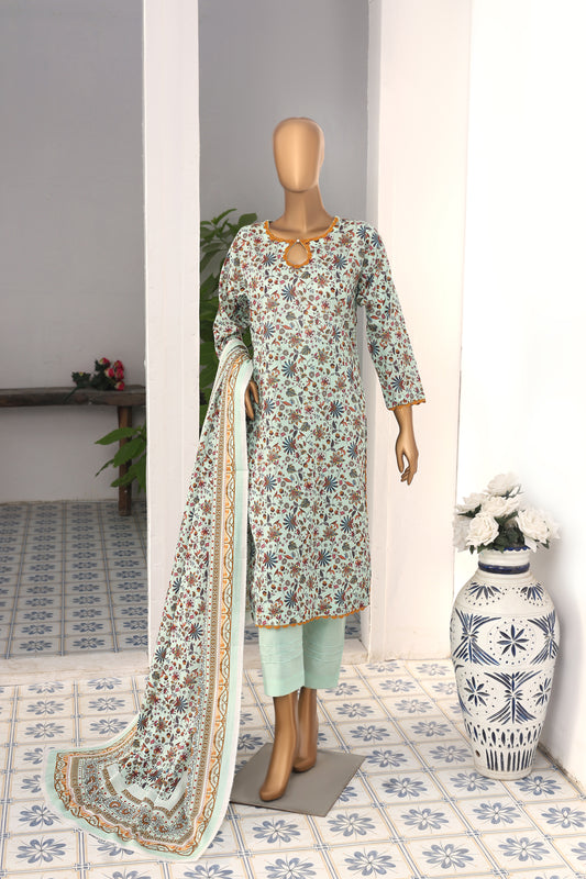3 Piece - Bareeza Digital Cotton By Al Tawakkal Fabrics