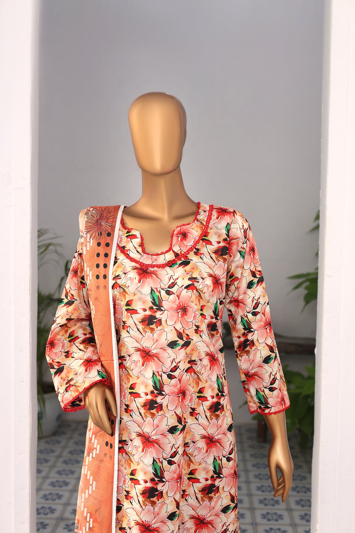 3 Piece - Bareeza Digital Cotton By Al Tawakkal Fabrics