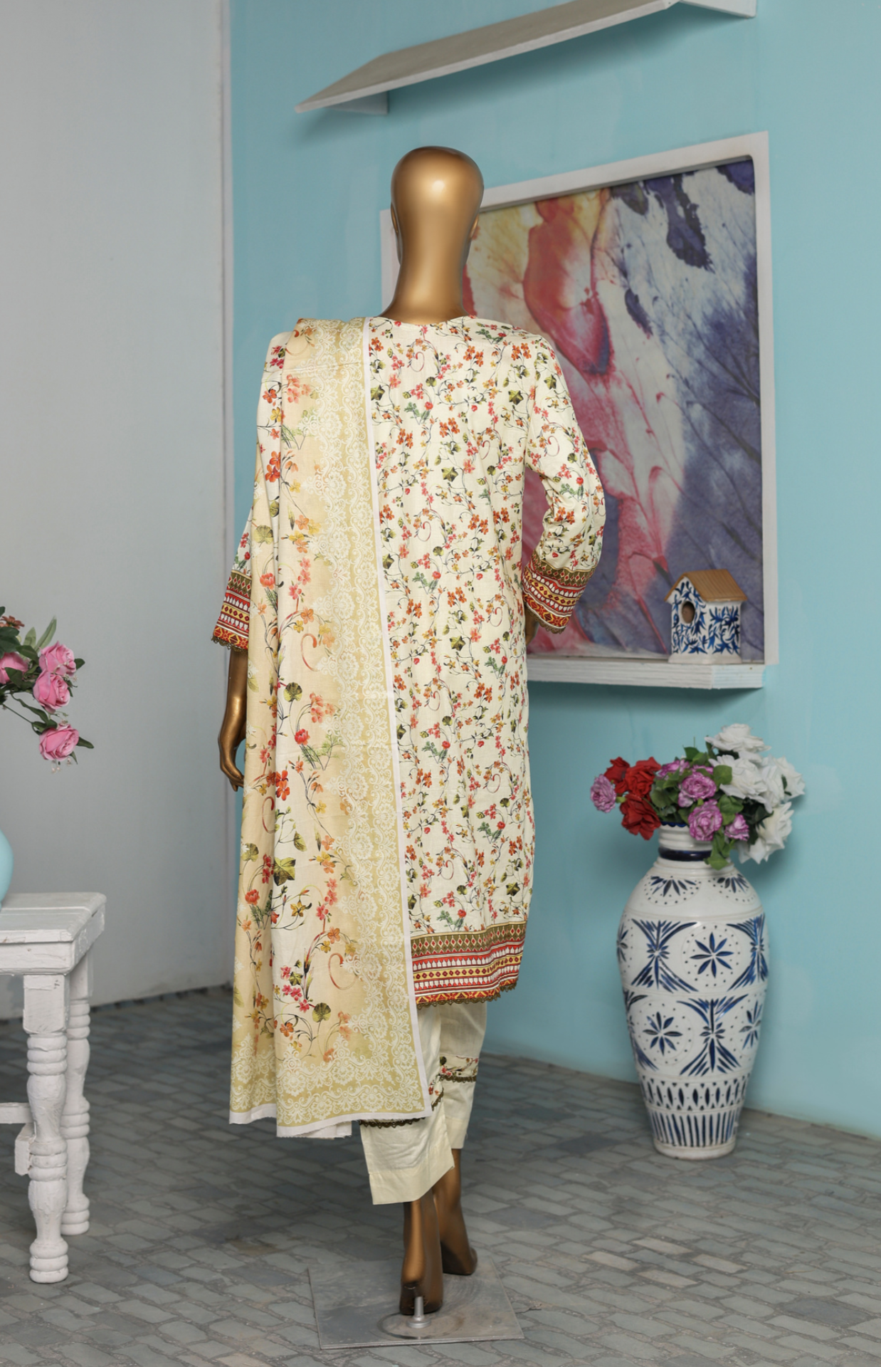 3 Piece - Bareeza Digital Cotton By Al Tawakkal Fabrics