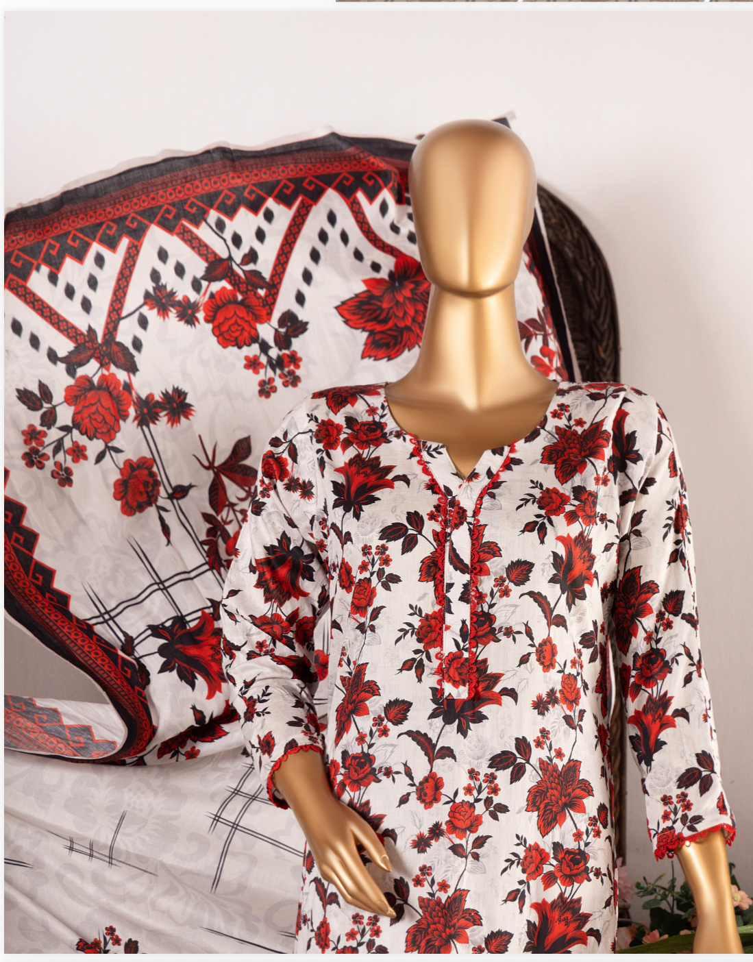 3 Piece - Bareeza Digital Lawn By Al Tawakkal Fabrics