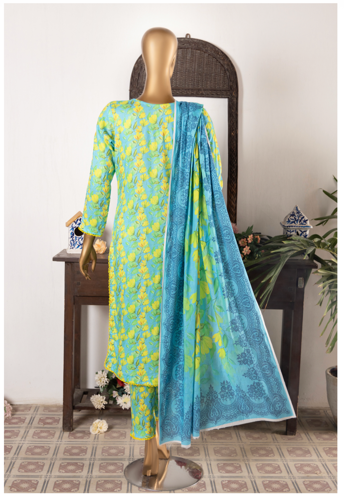 3 Piece - Bareeza Digital Lawn By Al Tawakkal Fabrics