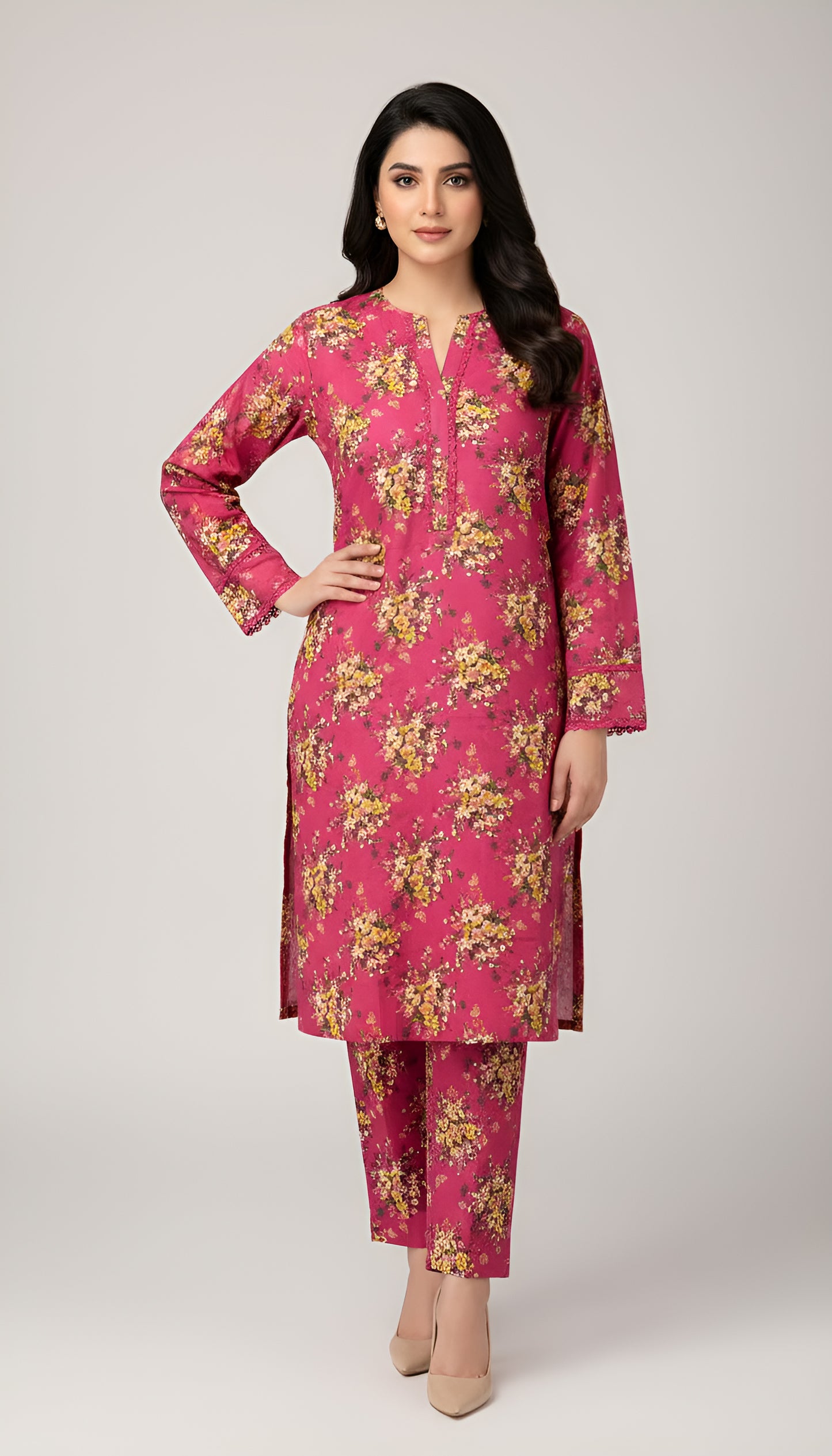 KHADIJA DIGITAL 2 PIECE STITCHED BY AL TAWAKKAL