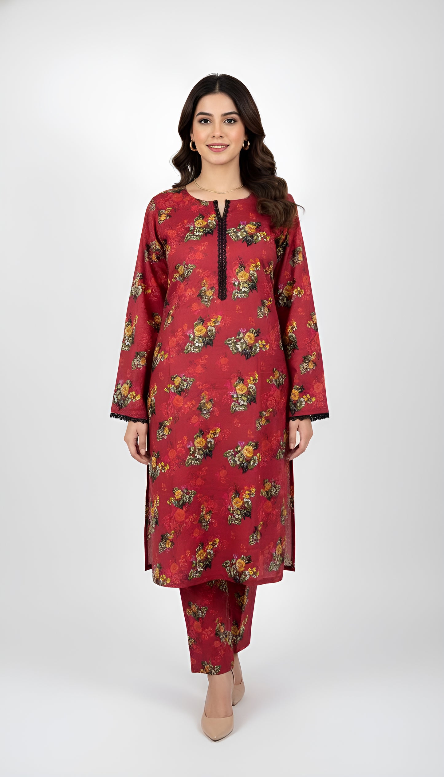 KHADIJA DIGITAL 2 PIECE STITCHED BY AL TAWAKKAL