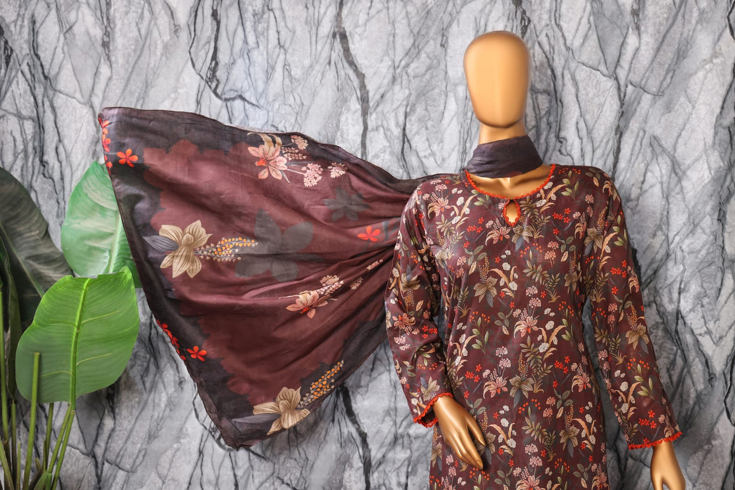 3 Piece - Bareeza Digital Cotton By Al Tawakkal Fabrics