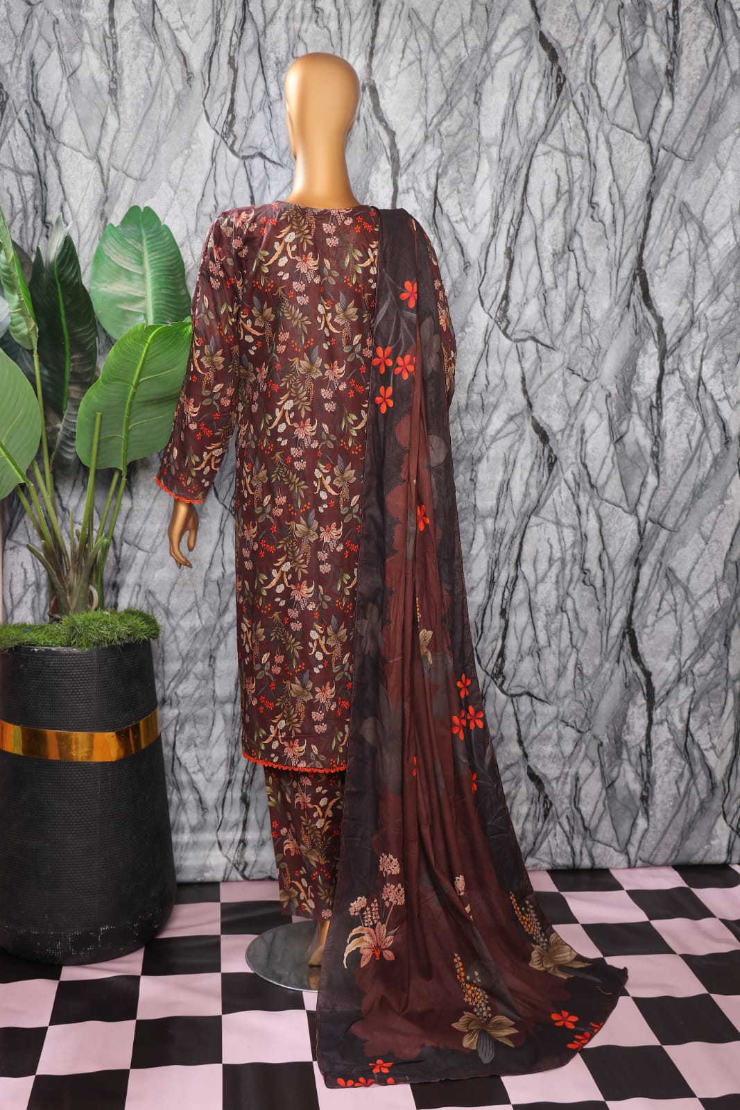 3 Piece - Bareeza Digital Cotton By Al Tawakkal Fabrics