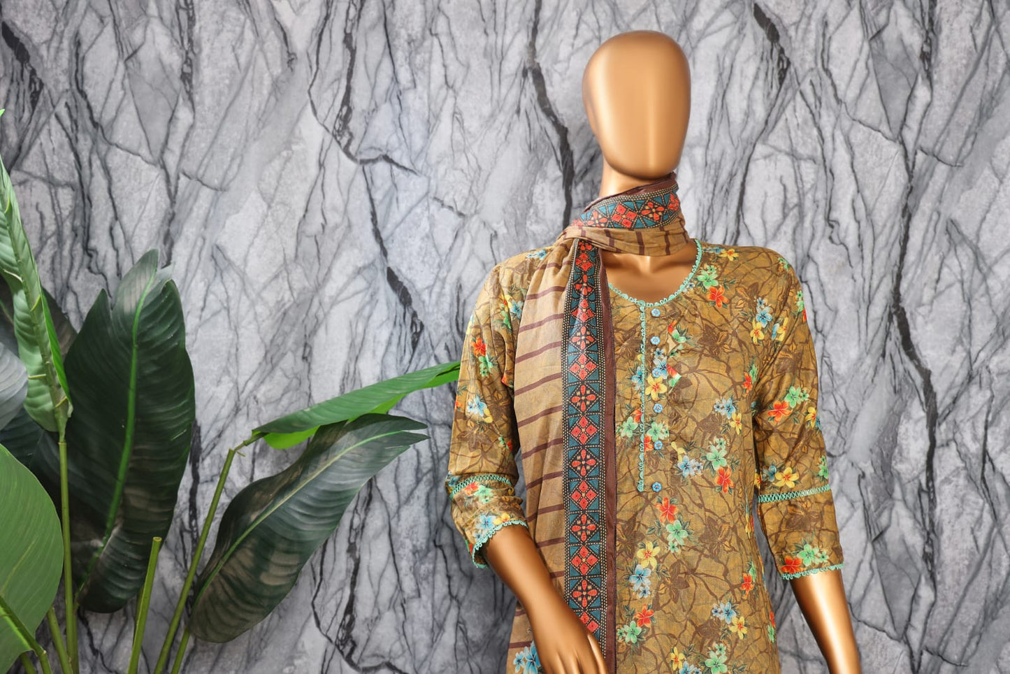 3 Piece - Bareeza Digital Cotton By Al Tawakkal Fabrics