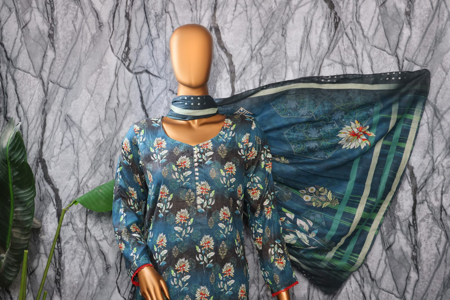 3 Piece - Bareeza Digital Cotton By Al Tawakkal Fabrics