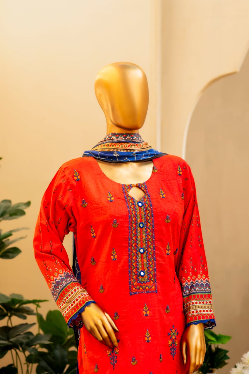 Satrangi Embroidery By Al Tawakkal Fabrics