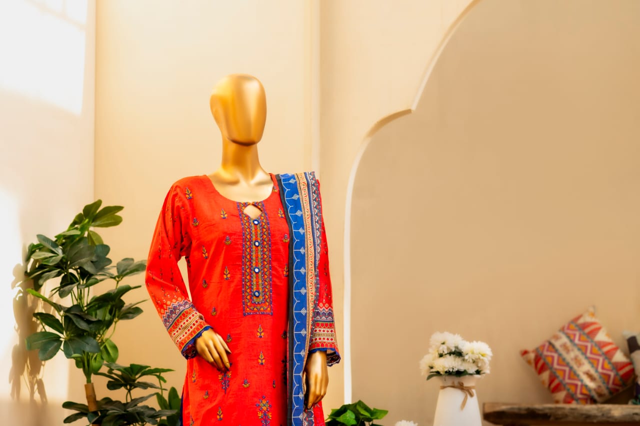 Satrangi Embroidery By Al Tawakkal Fabrics