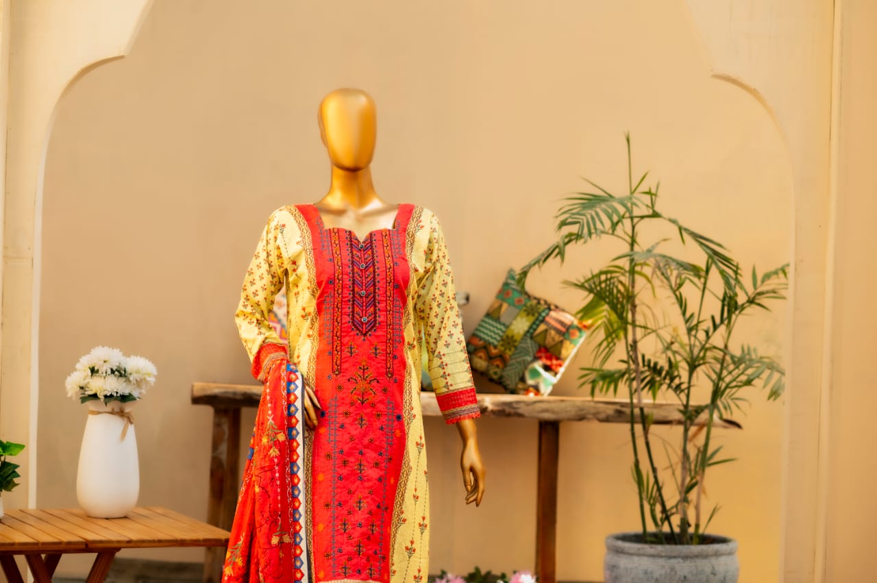 Satrangi Embroidery By Al Tawakkal Fabrics