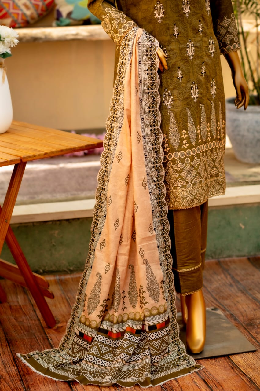 Satrangi Embroidery By Al Tawakkal Fabrics