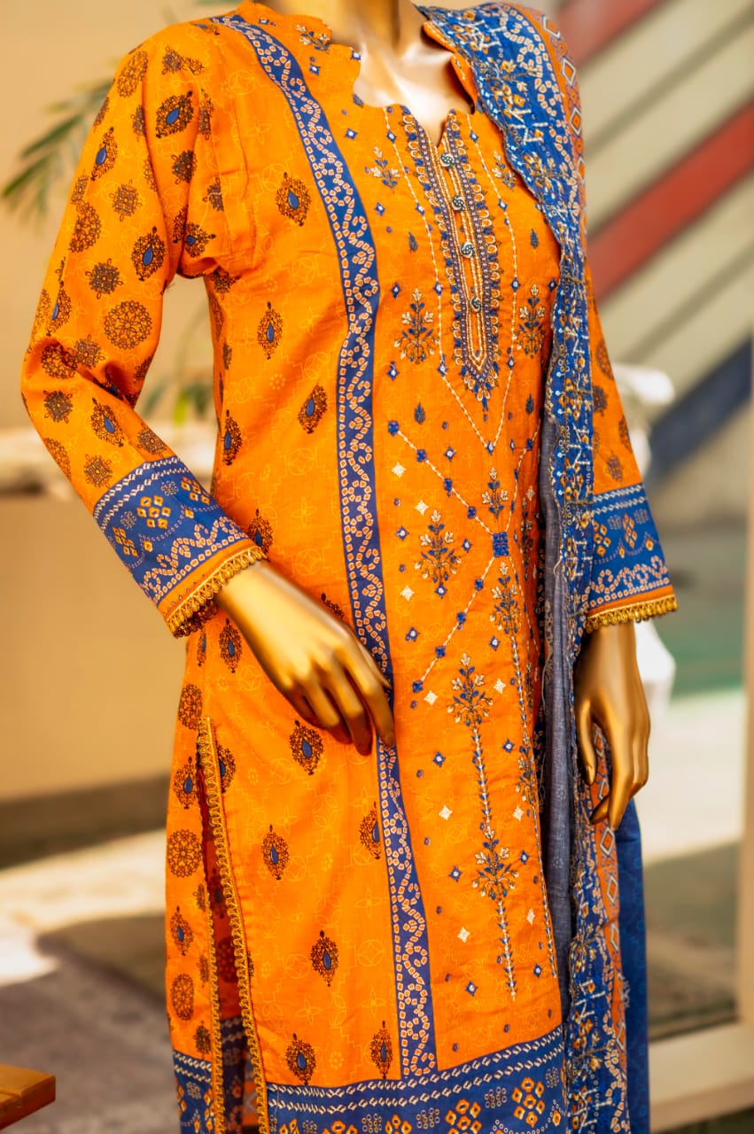 Satrangi Embroidery By Al Tawakkal Fabrics