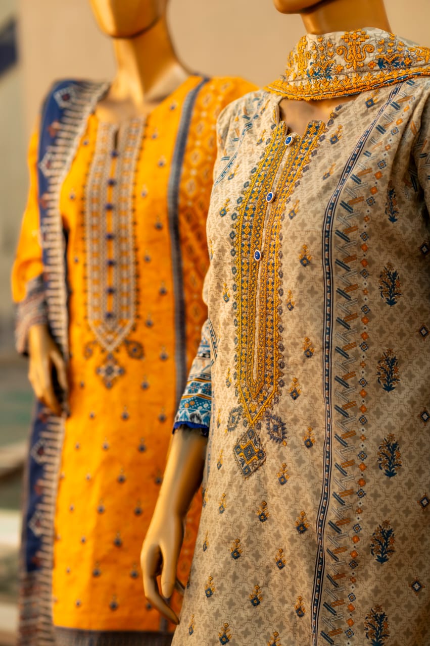 Satrangi Embroidery By Al Tawakkal Fabrics