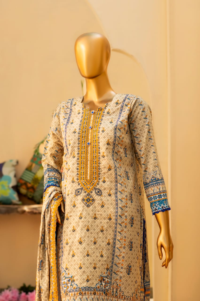 Satrangi Embroidery By Al Tawakkal Fabrics