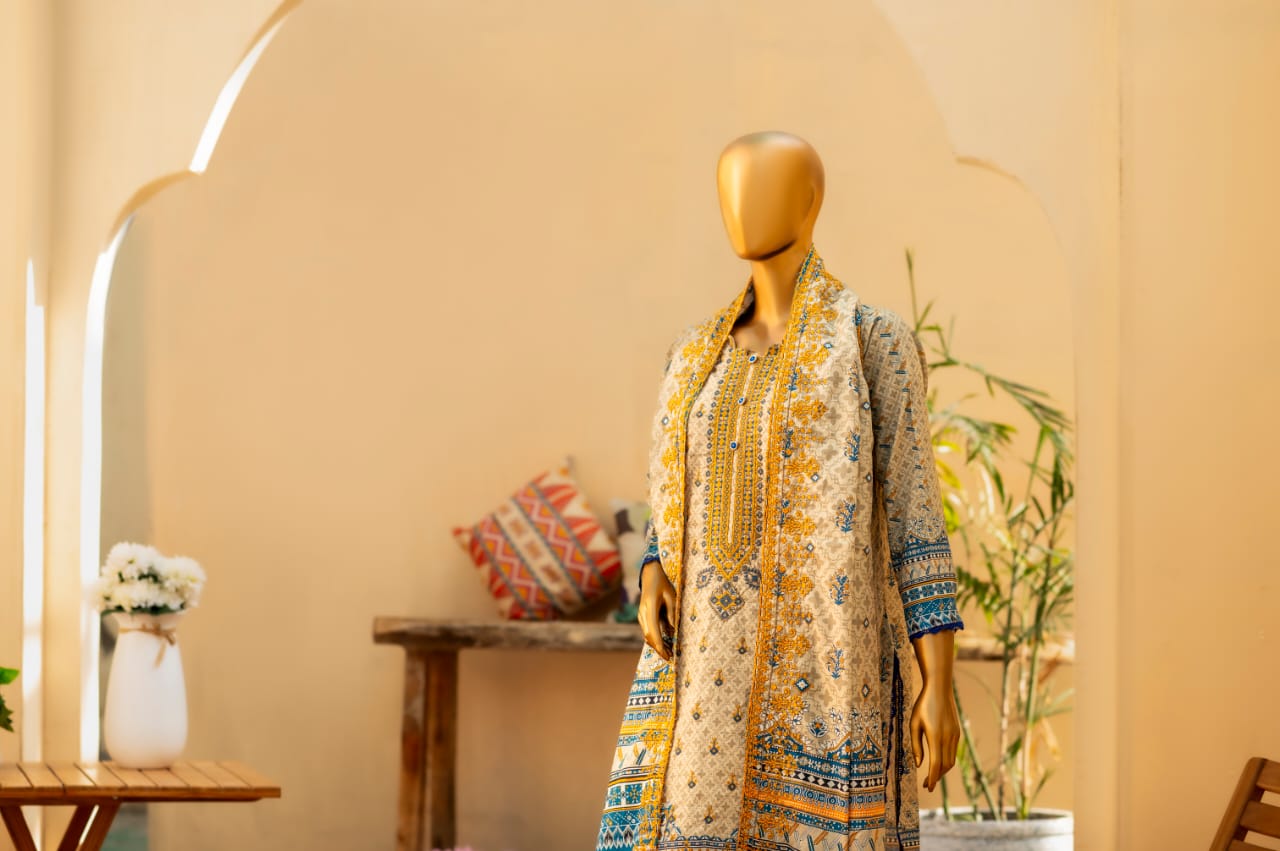 Satrangi Embroidery By Al Tawakkal Fabrics