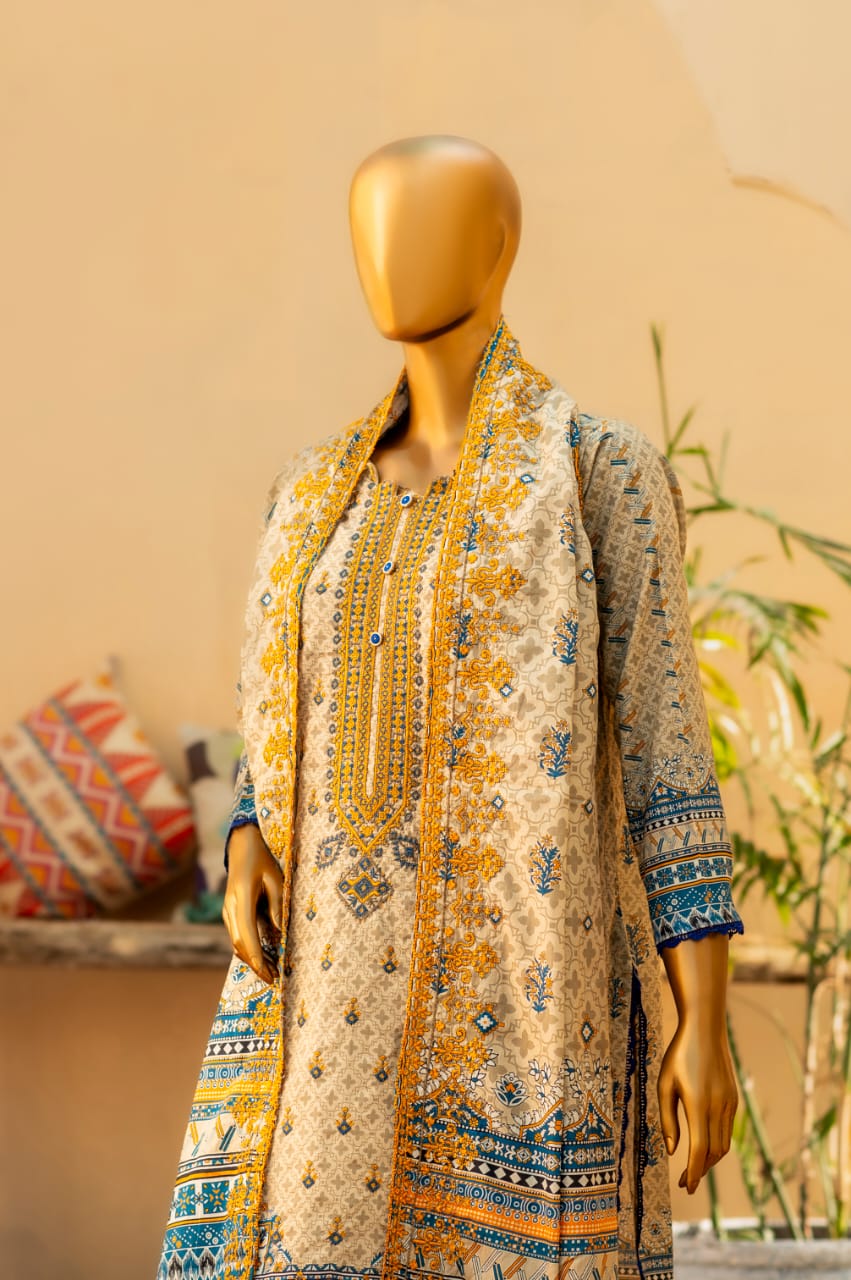 Satrangi Embroidery By Al Tawakkal Fabrics