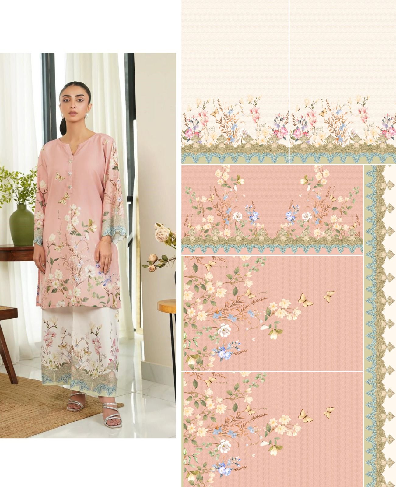 Co-ord set by Al Tawakkal