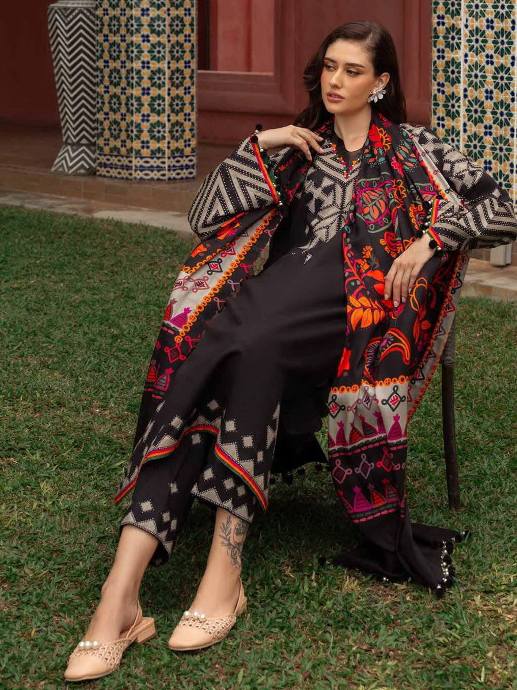 Co-ord set by Al Tawakkal