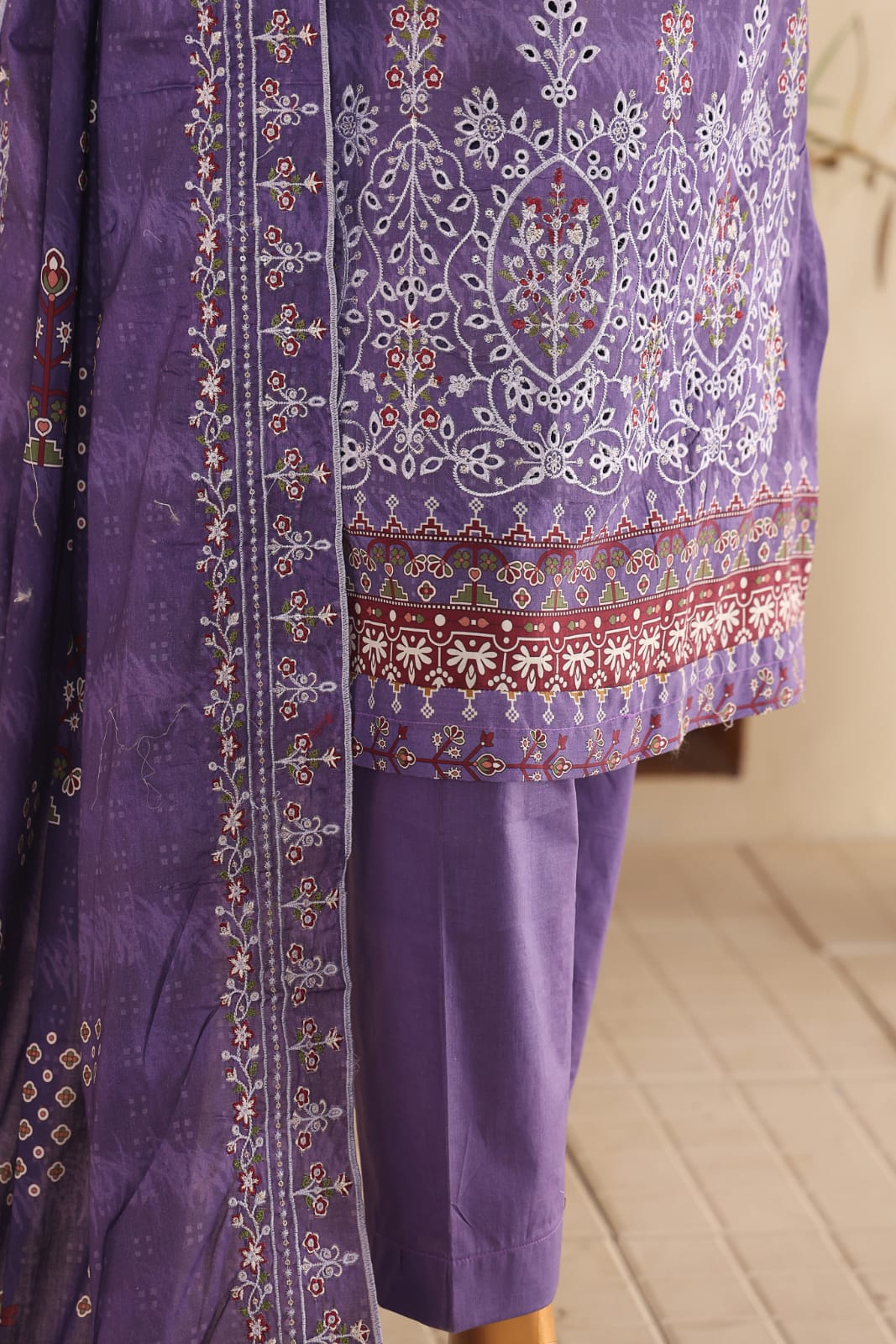Satrangi Cutwork Embroidery By Al Tawakkal Fabrics