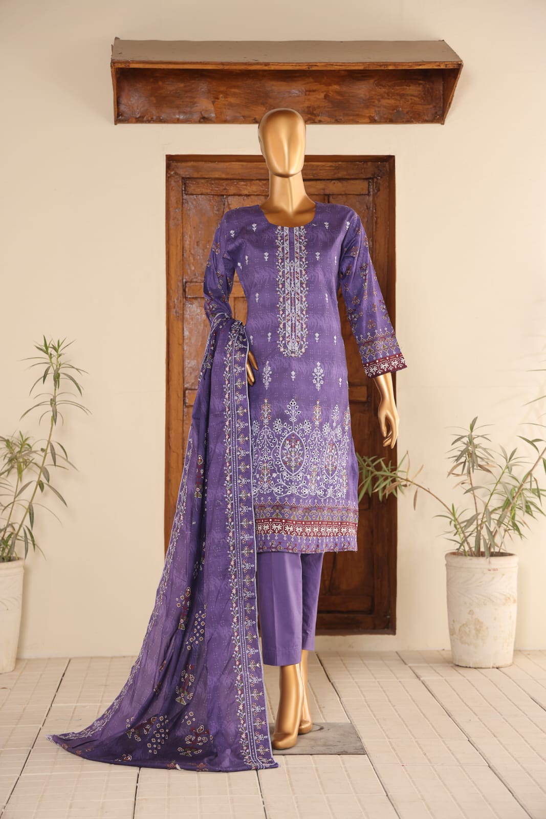 Satrangi Cutwork Embroidery By Al Tawakkal Fabrics