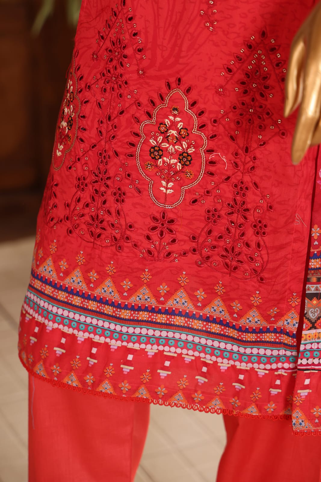 Satrangi Cutwork Embroidery By Al Tawakkal Fabrics