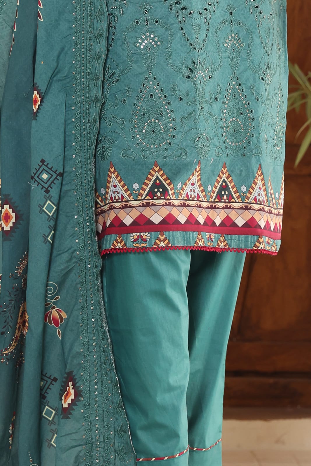 Satrangi Cutwork Embroidery By Al Tawakkal Fabrics