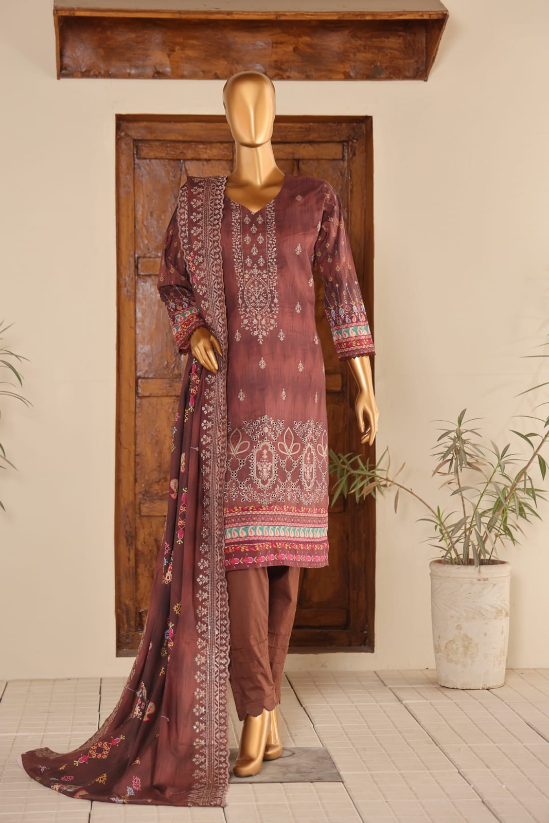 Satrangi Cutwork Embroidery By Al Tawakkal Fabrics