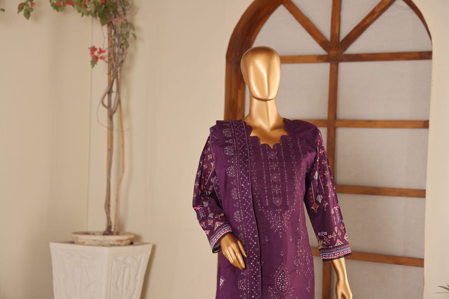 Satrangi Cutwork Embroidery By Al Tawakkal Fabrics