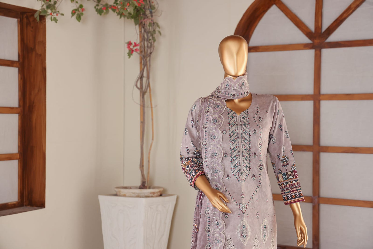 Satrangi Cutwork Embroidery By Al Tawakkal Fabrics