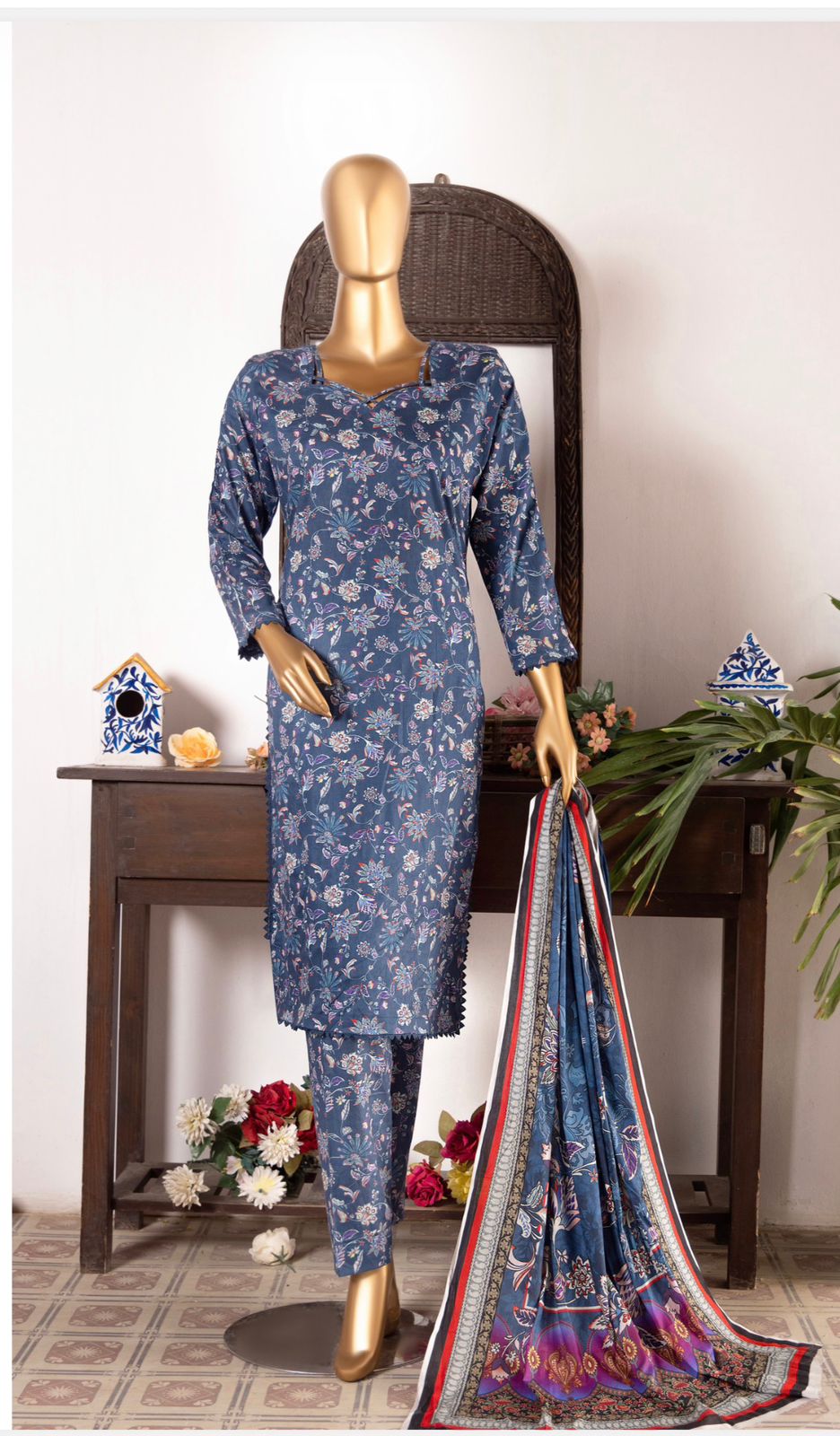 3 Piece - Bareeza Digital Lawn By Al Tawakkal Fabrics