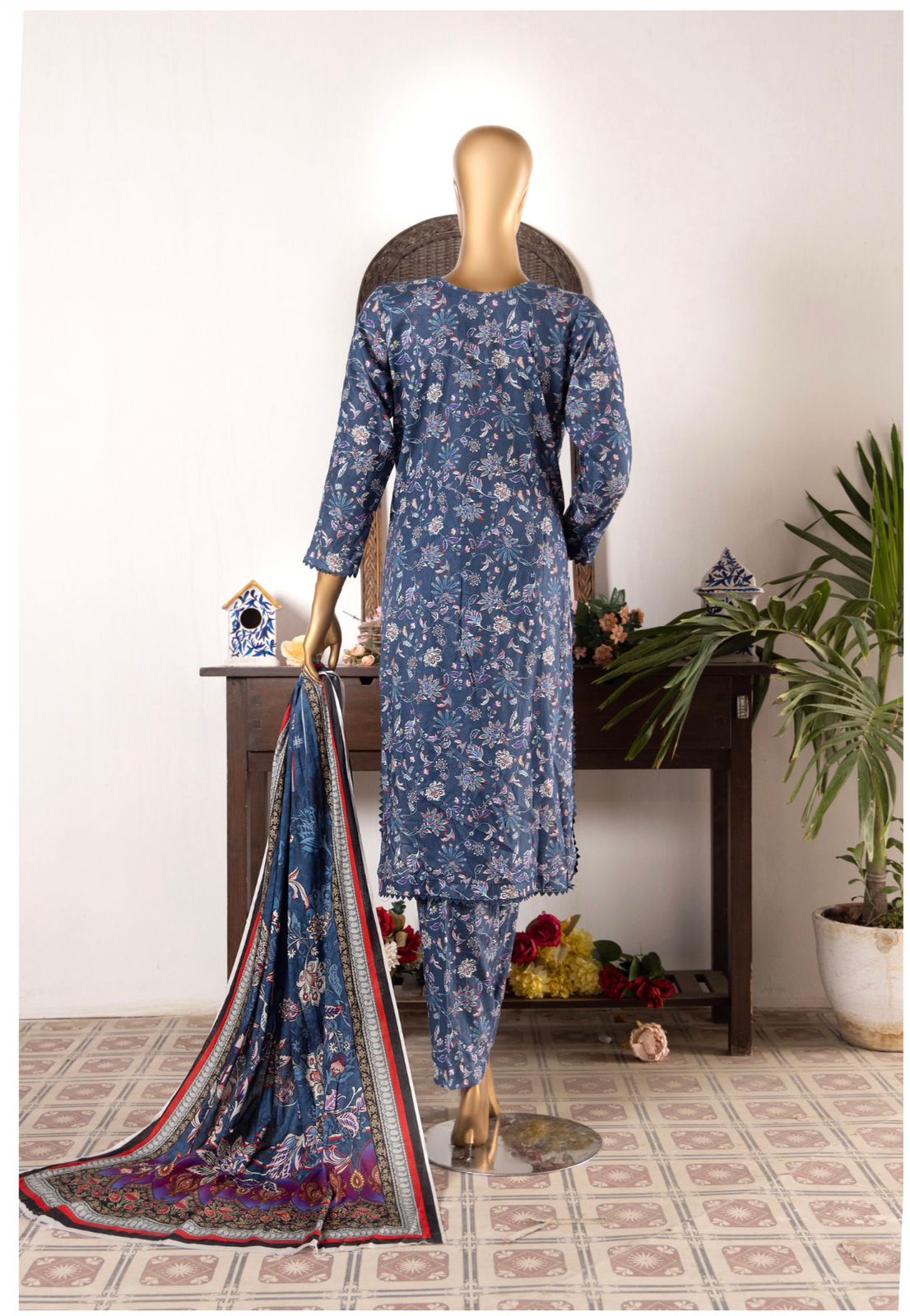 3 Piece - Bareeza Digital Lawn By Al Tawakkal Fabrics