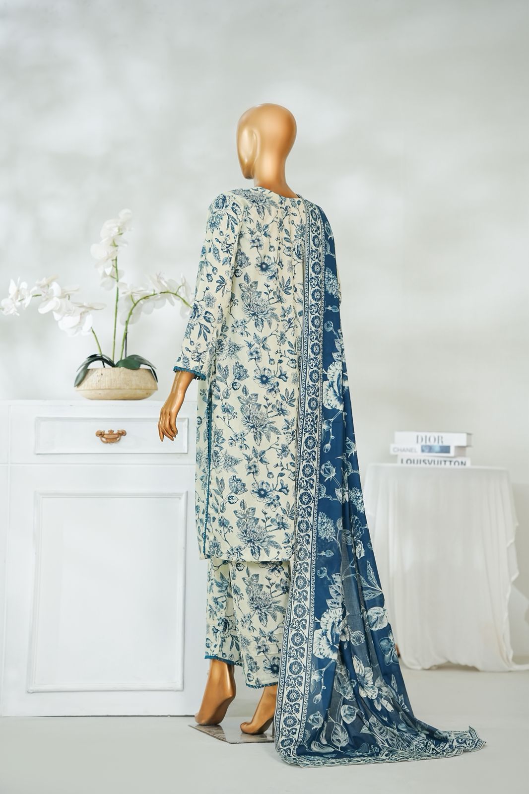 3 Piece - Satrangi Digital Lawn By Al Tawakkal Fabrics