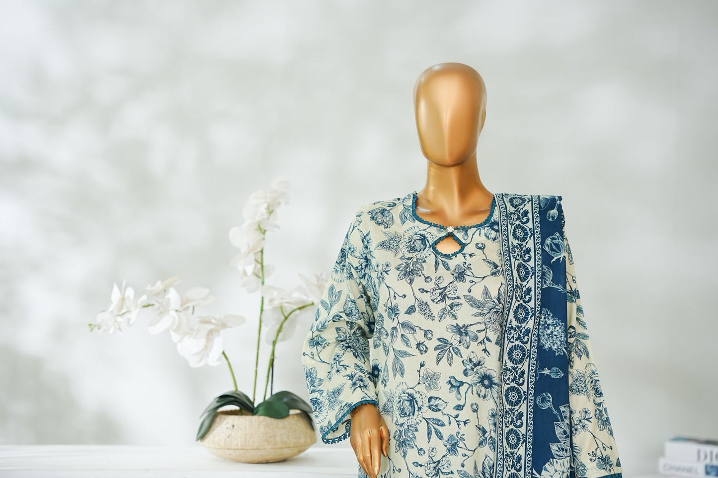 3 Piece - Satrangi Digital Lawn By Al Tawakkal Fabrics