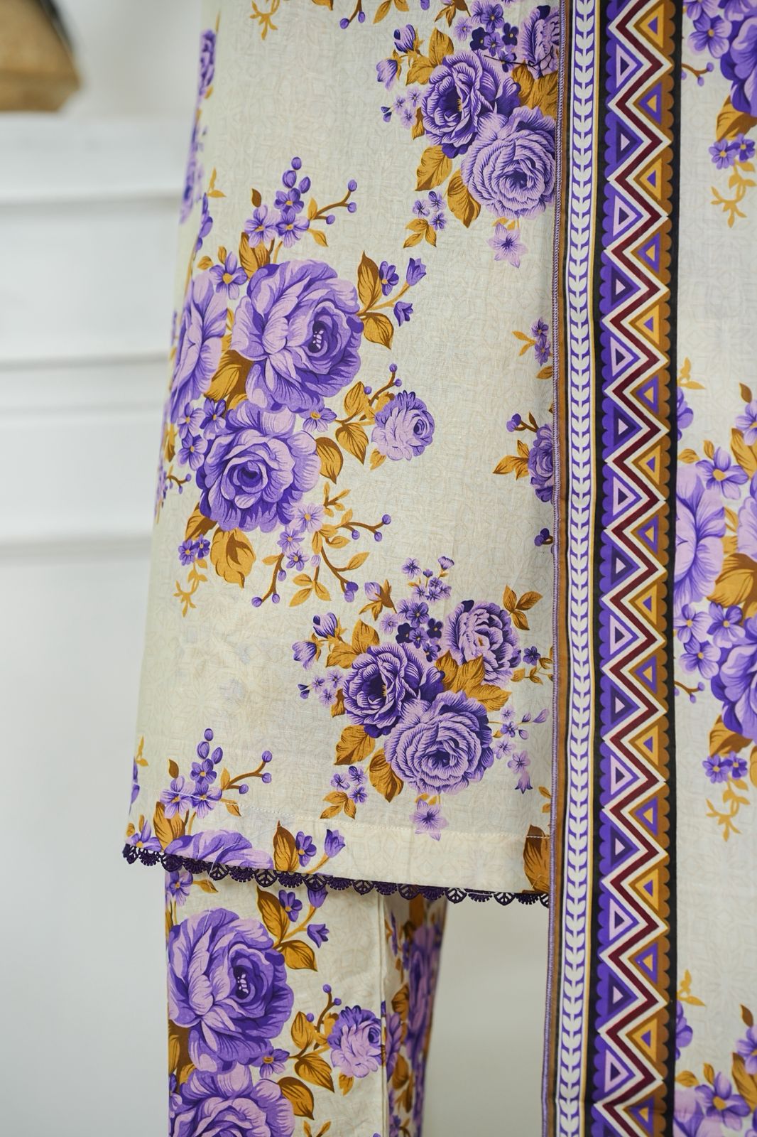 3 Piece - Satrangi Digital Lawn By Al Tawakkal Fabrics