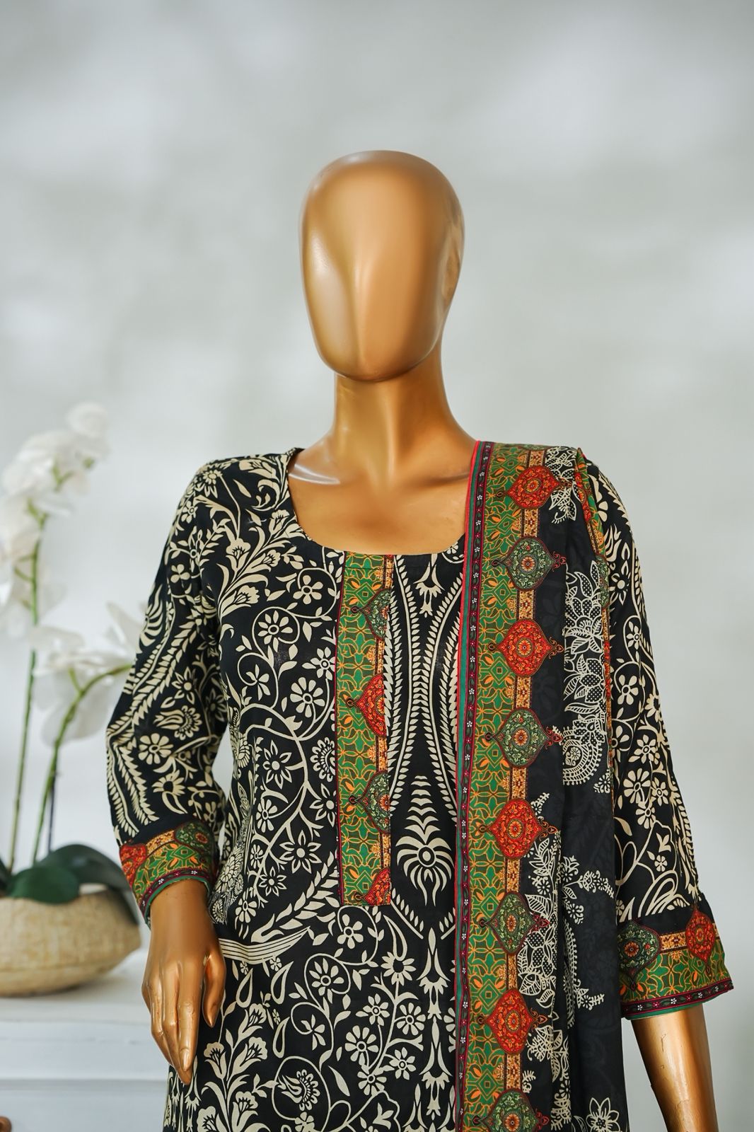 3 Piece - Satrangi Digital Lawn By Al Tawakkal Fabrics