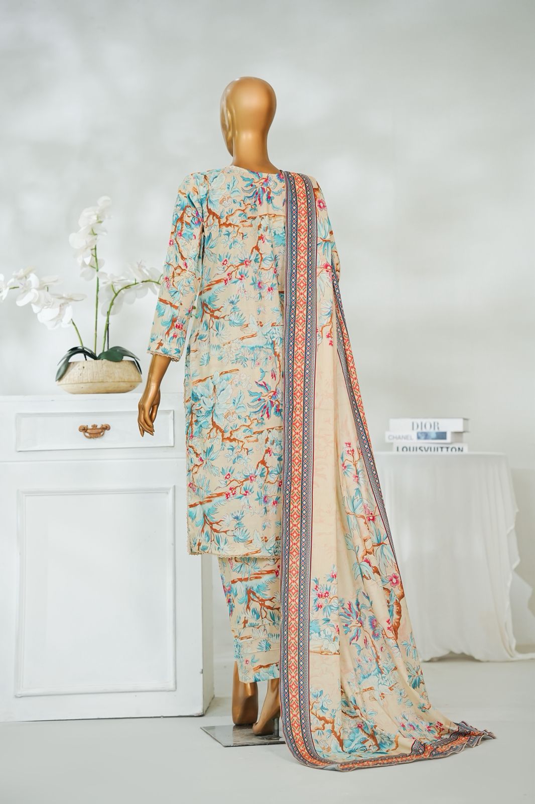 3 Piece - Satrangi Digital Lawn By Al Tawakkal Fabrics