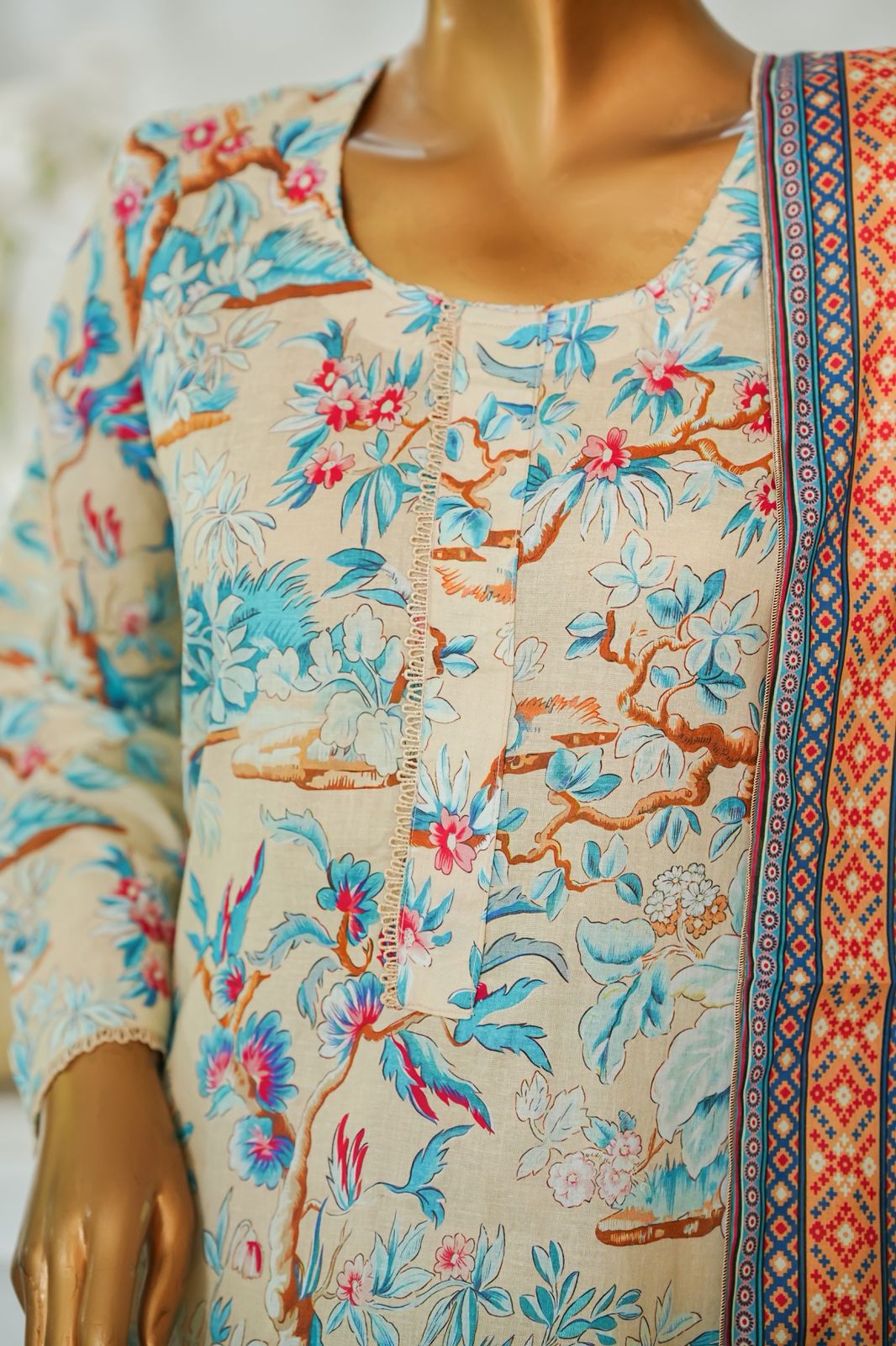 3 Piece - Satrangi Digital Lawn By Al Tawakkal Fabrics
